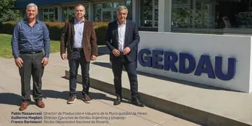 Escuela de Oficios en Pérez: un acuerdo entre Gerdau y la UNR
