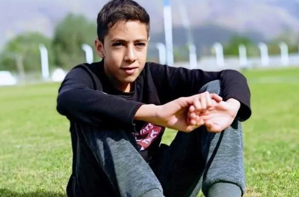 El chico tiene 15 años e integra las categorías menores del Club Juventud Zondina.