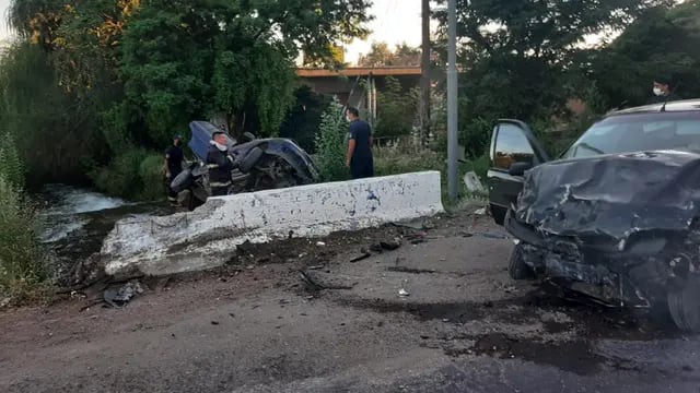 Choque turistas de Rosario en San Rafael