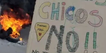 Protesta en San Justo por denuncia de abuso sexual