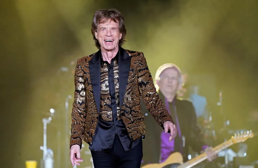 Mick Jagger, de los Rolling Stones. (AP)