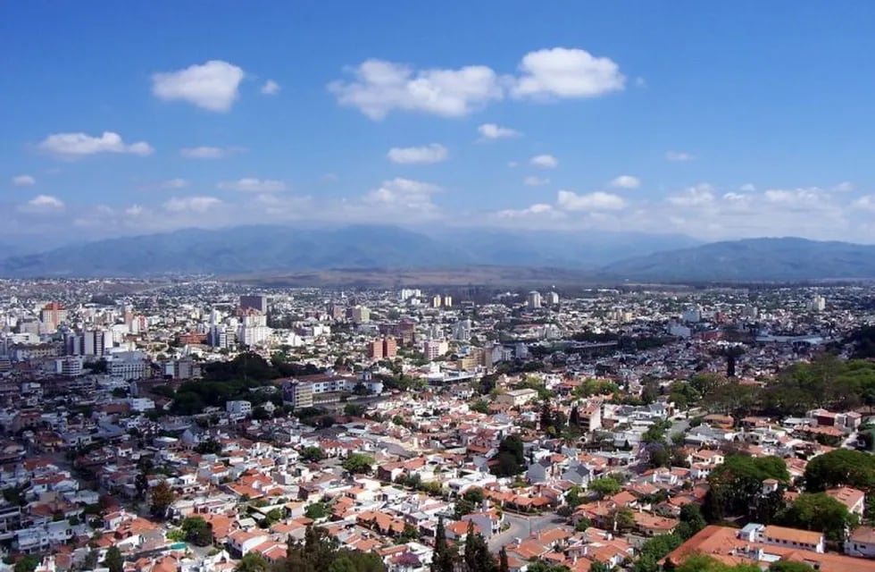 Vista de la ciudad de Salta (Web)
