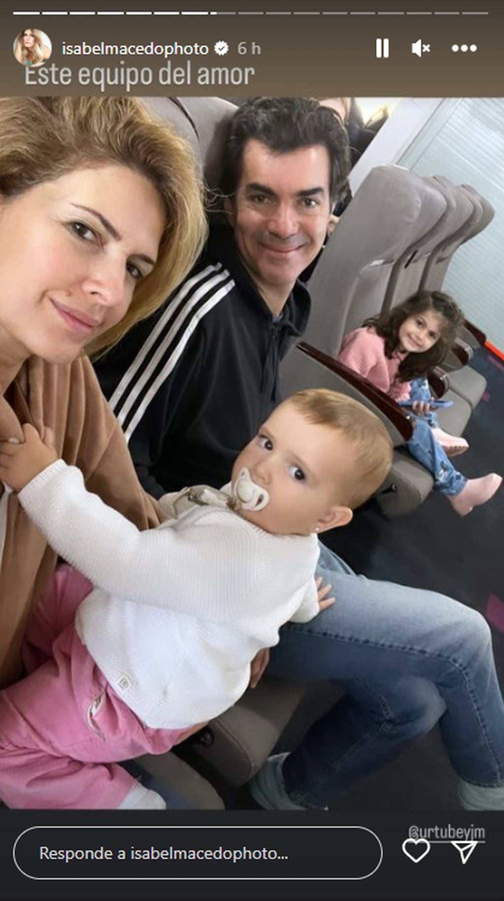 Isabel Macedo se trasladó a Uruguay con su familia, temporalmene. (Instagram Isabel Macedo)