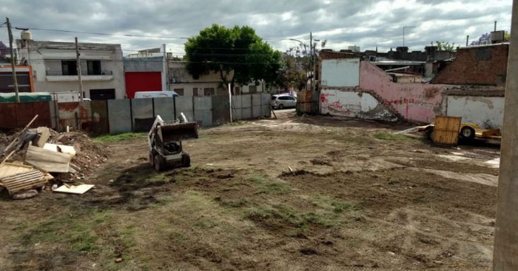 En Atenas trabajan intensamente en lo que será el estadio.