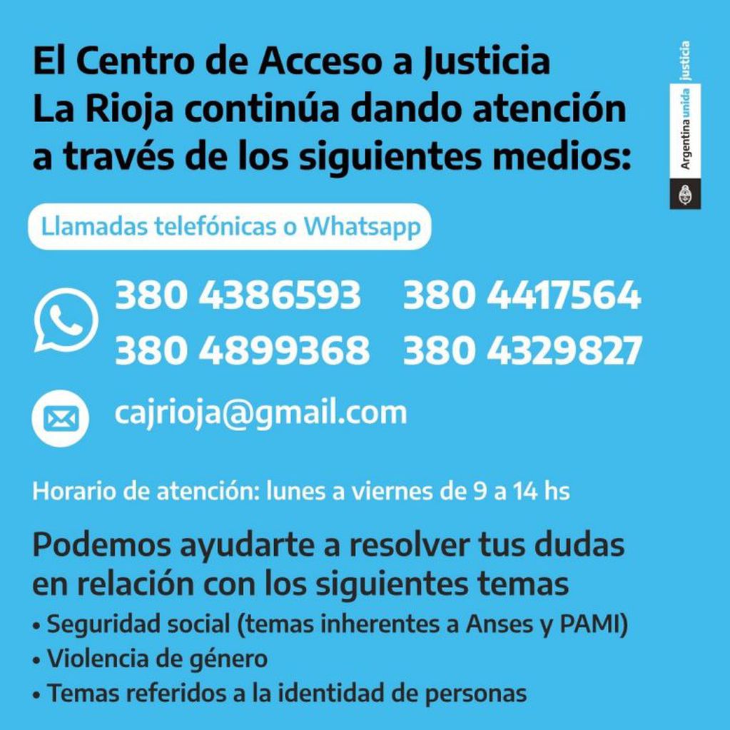 Centro de Acceso a Justicia La Rioja