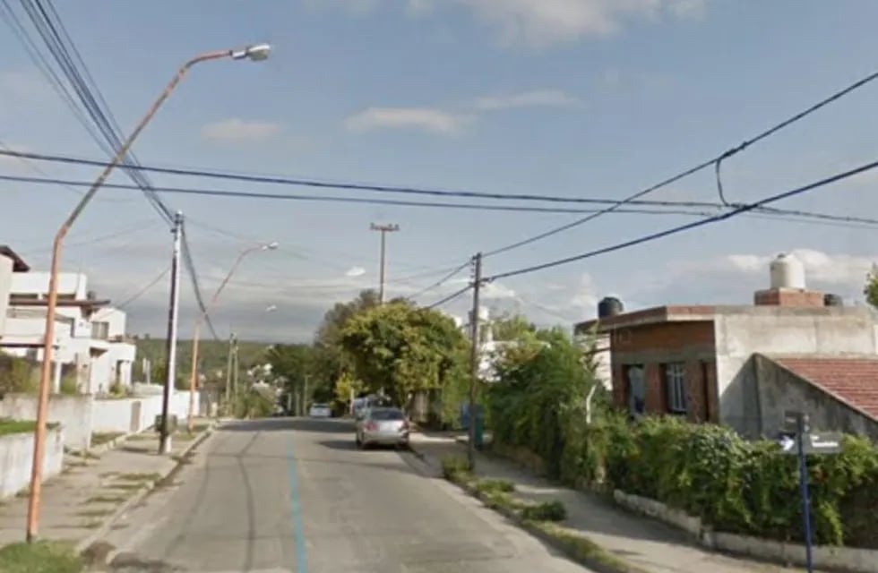 Calle Los Gigantes en Villa Carlos Paz: (Foto: Google Maps).