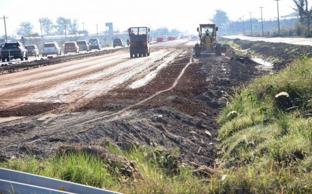 Trabajos en la autovía