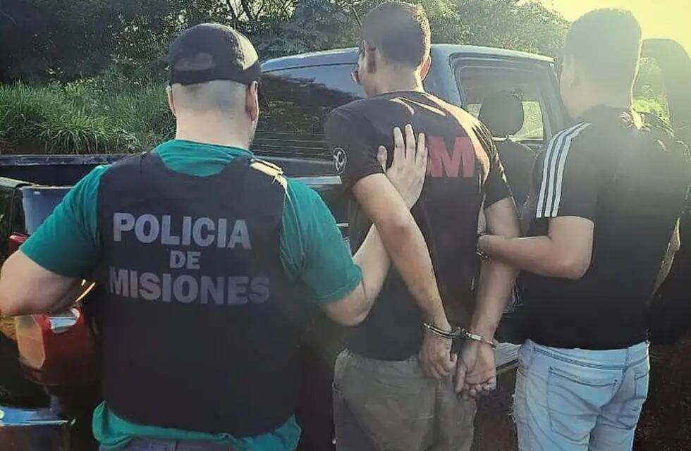 Pablo Gomes C. de 29 años, fue detenido en la tarde de ayer.