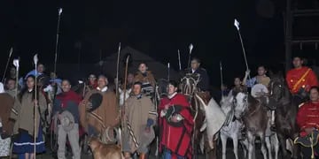 recreación Batalla de León, en Jujuy
