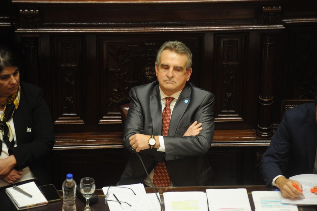 Agustín Rossi, actual jefe de gabiente de la nación. 
Foto Federico Lopez Claro