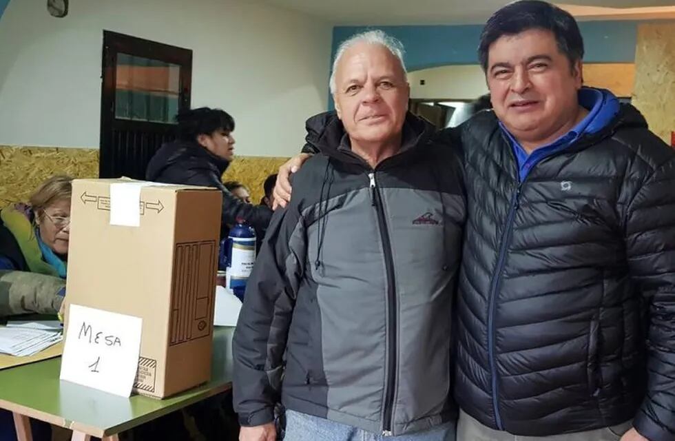 Carlos Córdoba y Jorge Portel en las eleccionesde de CTA-A