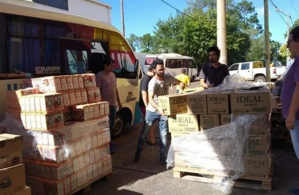 La Facultad de Ingeniería de Oberá asiste con mercadería a sus estudiantes