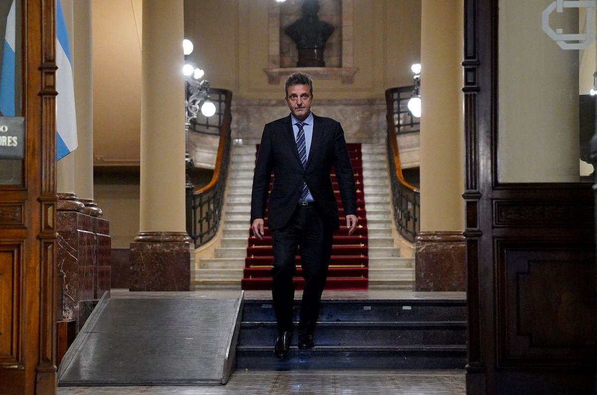 Sergio Massa anunció su renuncia como presidente de la Cámara de Diputados