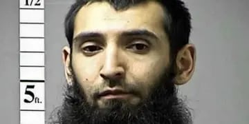 Sayfullo Saipov, el terrorista acusado de matar a los rosarinos en Nueva York. 