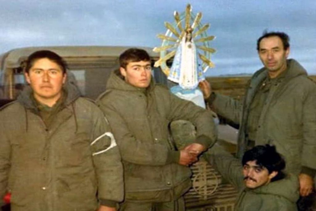 La Virgen de Luján en Malvinas volverá a Argentina