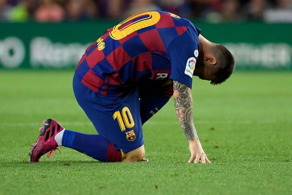Lionel Messi tuvo un arranque de temporada complicado con las lesiones. (AFP)