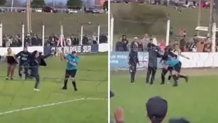 Video: un árbitro fue brutalmente agredido durante la final de un torneo entrerriano
