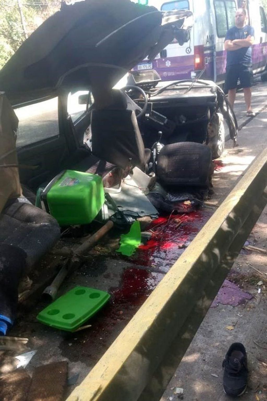 Accidente fatal en San Luis.