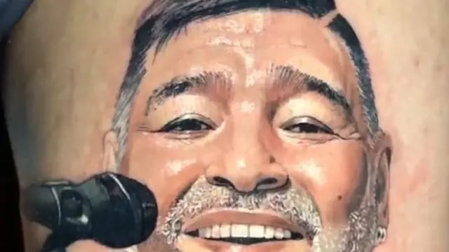 El impactante tatuaje de Maradona que se hizo Patricio Monti