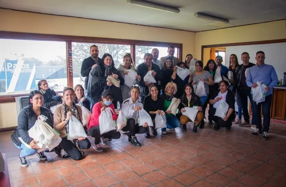 Ushuaia: entregaron las primeras 700 “Bolsas con Propósito”