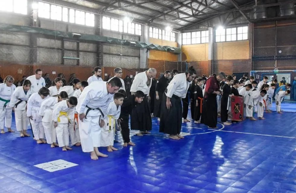 Encuentro de artes marciales en Ushuaia