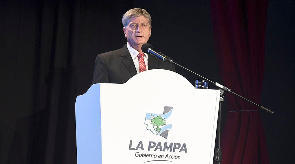 El gobernador de La Pampa, Sergio Ziliotto 