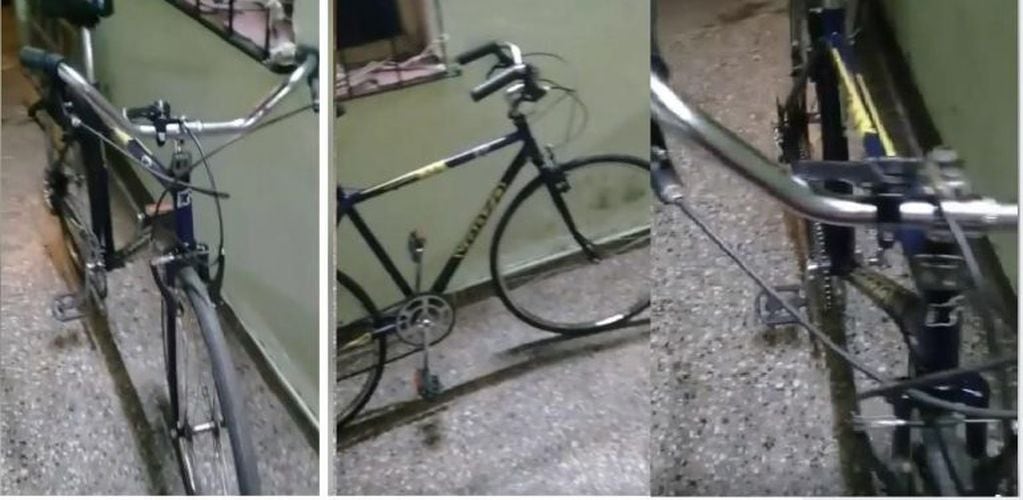 Para ayudar a una abuela ciega a cruzar la calle se bajó de la bici y se la robaron