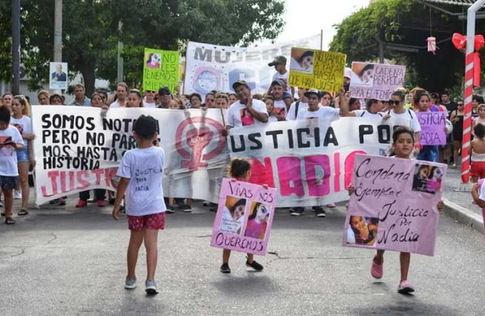 Manifestación en Santa Rosa pidiendo justicia (Vía Santa Rosa)