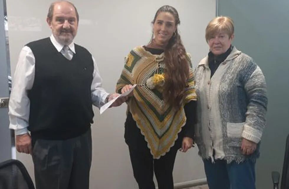 Banco Credicoop donó 20 mil pesos a la Casa de la Cultura en Soldini