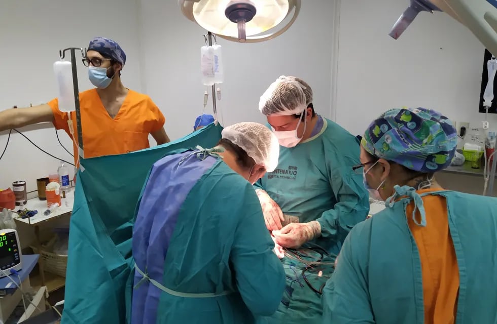 Donación múltiple de órganos en el Hospital Centenario