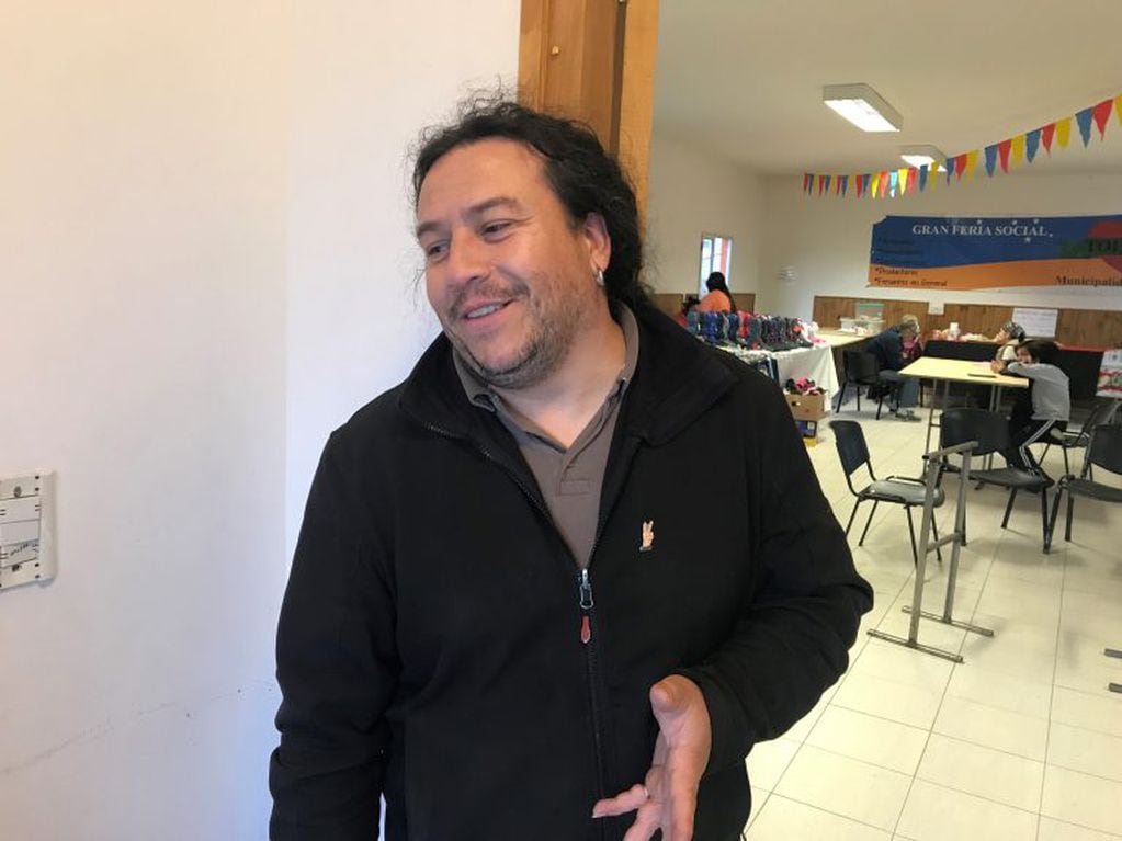 Marcelo Arévalos, coordinador de la gran feria social.