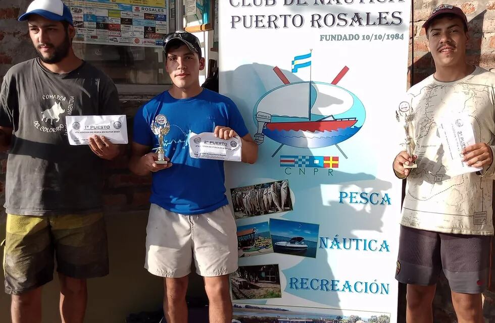 Exitosa “Pesca en Kayak” en el Club de Náutica Puerto Rosales