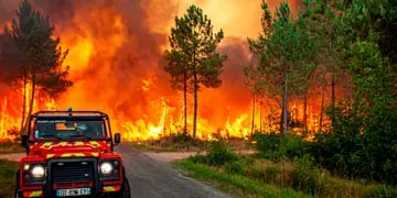 Europa occidental lucha contra incendios y se prepara para temperaturas récord