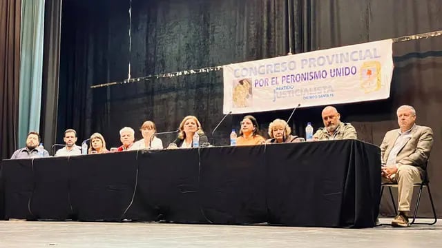 Congreso provincial del PJ Santa Fe