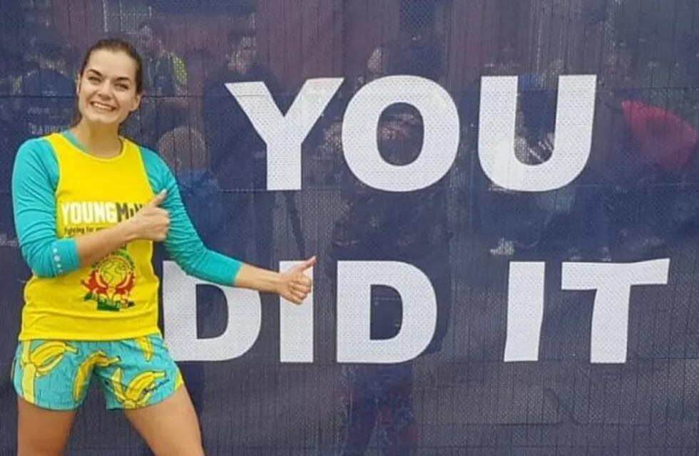 Shantelle Gaston-Hird, la maratonista que rompió un récord Guinness (Foto: Instagram)