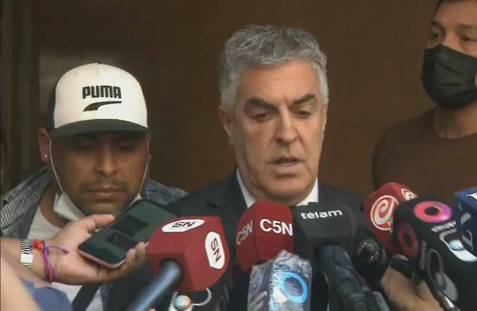 La familia y el abogado de Lucas González dieron una conferencia de prensa.