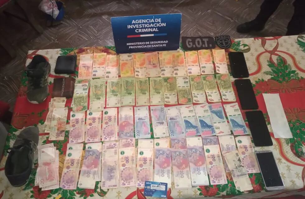 Material secuestrado en San Cristóbal