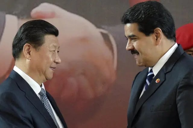 Xi Jinping y Nicolás Maduro