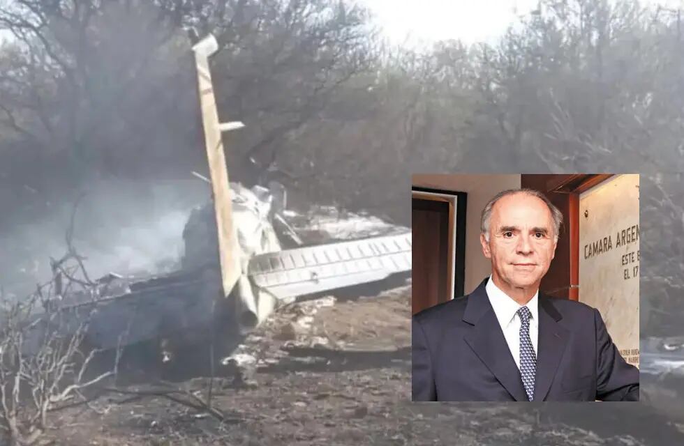 Murió Juan Chediack el empresario que viajaba en el avión que se estrelló en San Luis