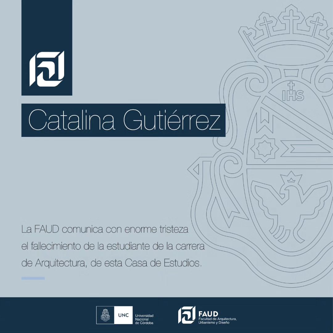 El comunicado de la Universidad despidiendo a Catalina Gutiérrez.