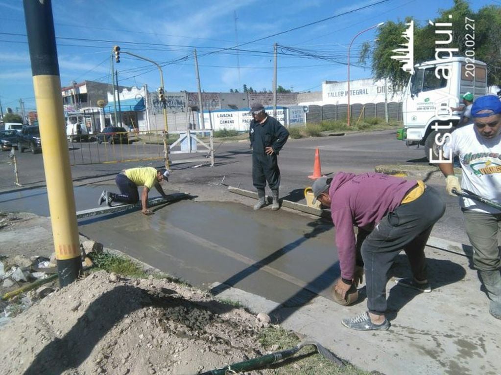 Reparación de pavimento en Paso y Puerto Madryn