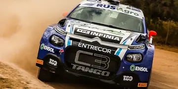 Marcos Ligato, ganador del Rally de Argentina 2022.