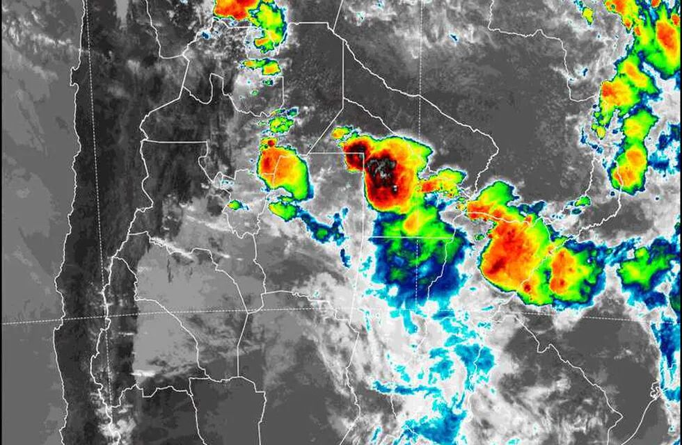 Gran parte de la provincia del Chaco está bajo alerta por tormentas.