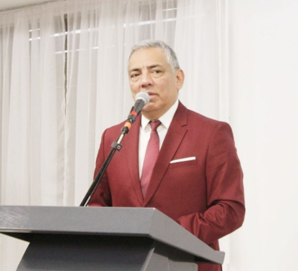 el presidente comunal Jorge Marcelo Soloaga