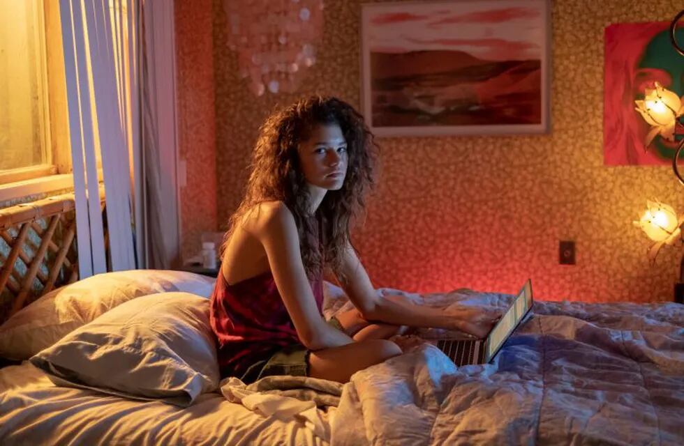 This image released by HBO shows Zendaya in a scene from \