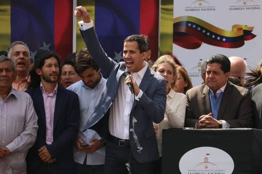El diputado Juan Guaidó, nombrado como el nuevo presidente de la Asamblea Nacional de Venezuela (AN)