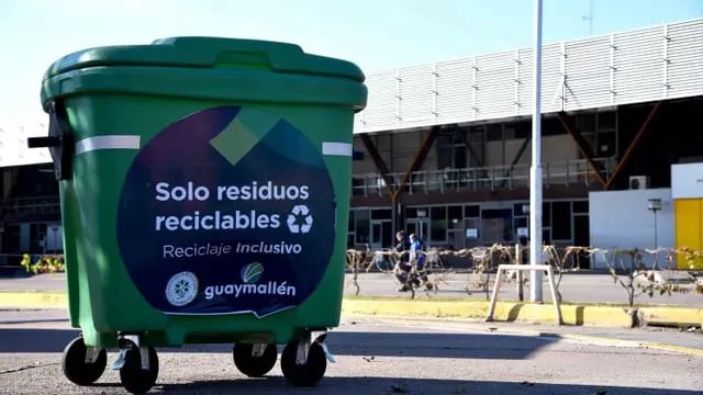 La Terminal de Mendoza se suma al reciclaje inclusivo de Guaymallén