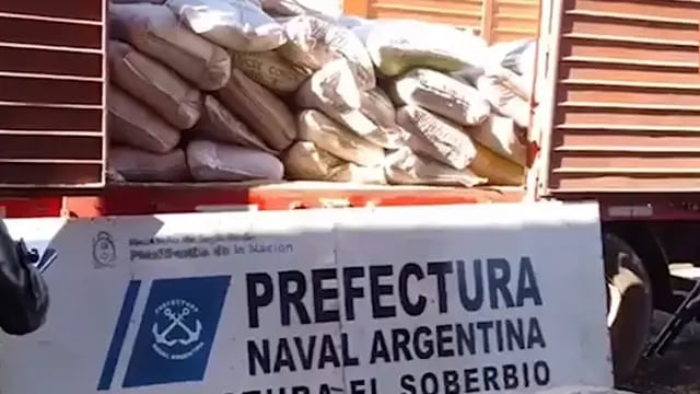 Secuestran casi diez toneladas de soja y maíz en El Soberbio y Panambí