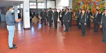 Banda municipal en la Legislatura de Jujuy
