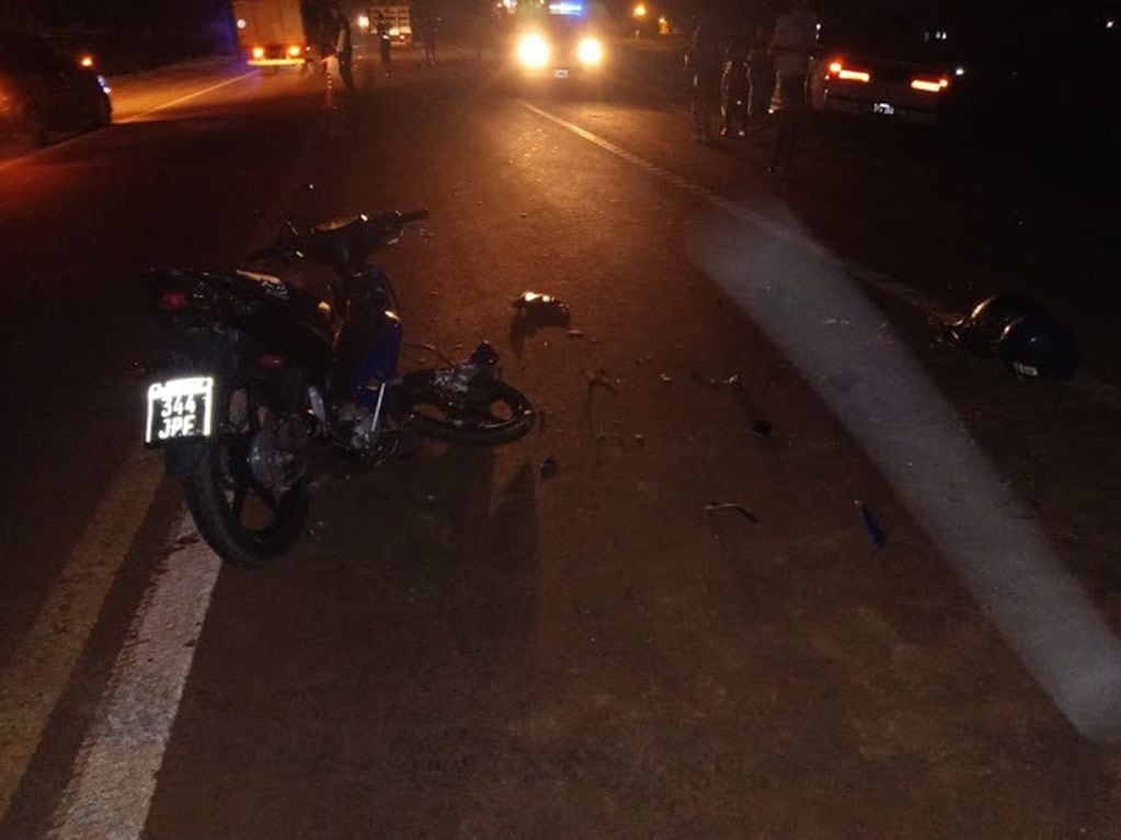San Vicente: accidente vial dejó como saldo dos heridos